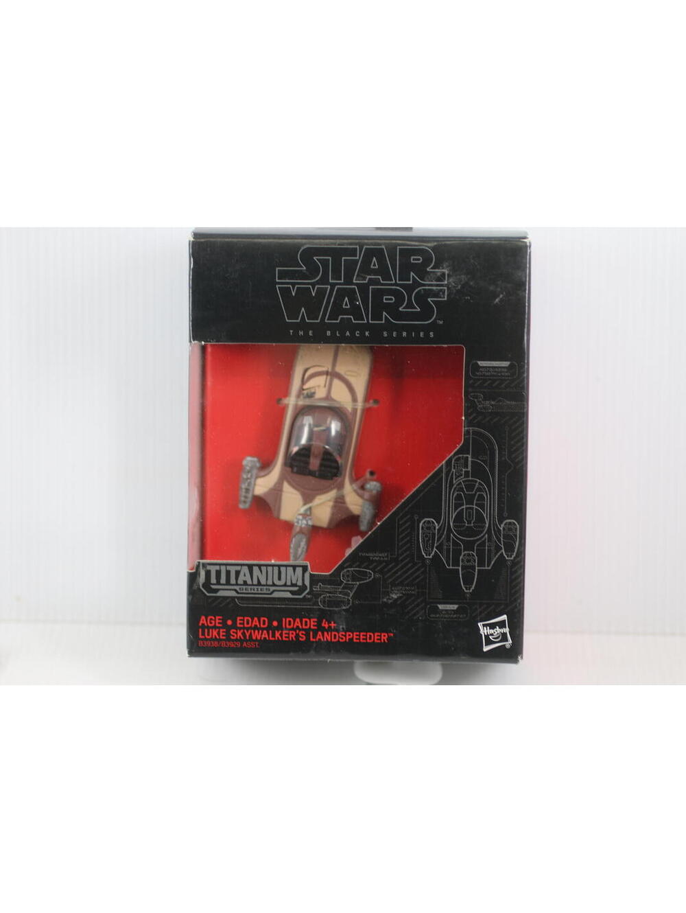 Star Wars The Black Series Titanium Luke Skywalker's Landspeeder